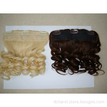 Half Clip on Wig